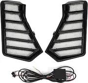 1 Pair Car Front Fog Light Daytime Running Lamp for Toyota Tacoma 2024 2025