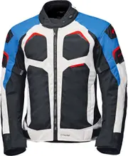 Held Manzano, textile jacket waterproof , color: Light Grey/Black/Blue , size: XXL