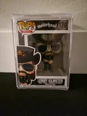 Funko Pop Vinyl - Lemmy Kilmister #170: Motorhead (Rocks) with Pop Protector