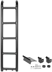 Aluminum Car Rear Door Tailgate Climbing Ladder Bracket Compatible For Suzuki Jimny JB74 2019 2020 2021 2022 2023 2024 Up Accessories