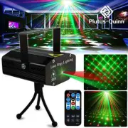 LED DJ Disco Light Star Projector Laser Lights Sound Activated Flash Strobe