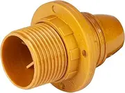 Poly Pool PP0488.6X lamp Holder E14 2 ferrules, Gold