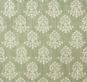 ANDREW MARTIN CURTAIN FABRIC DESIGN Sprig 2 MTRS FENNEL GARDEN PATH COLLECTION
