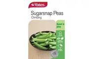 Yates Sugarsnap Pea Climbing Seeds 54 G