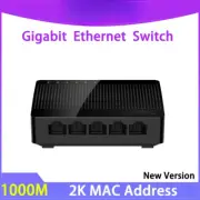 Gigabit 1000M Mini 5-Port Desktop Switch Fast Ethernet Network Switch LAN Hub