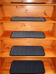 13 STEP 9" x 23" + 1 Landing 23'' x 30'' Wilton Wool Carpet Stair Treads .
