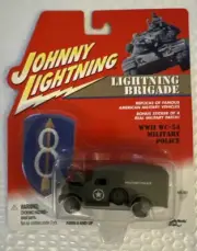 Johnny Lightning WWII Dodge WC-54 MP Lightning Brigade 1/64