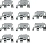 Namvo 10 Pcs Venetian Blind Standard 25mm Fixing Bracket for Easy Installation of Window Blinds and Shades