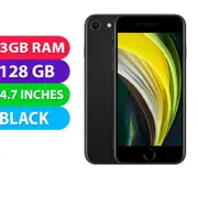 Apple iPhone SE 2020 (128GB, Black) Australian Stock - Refurbished (Excellent