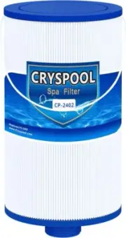Cryspool 2402 Filter FC-2402, Free Flow and Lifesmart Hot Tub Filter, 1 1/2"