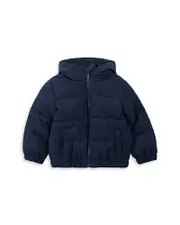 Miles The Label Boys' Corduroy Hooded Packable Hooded Jacket - Baby