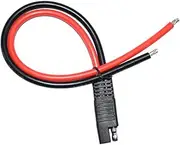 GLEAVI SAE Extension Cable for Solar Battery Connections Durable Power Cable for Car Rv and Truck Applications for Easy Extension and Replacement