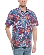 Tommy Bahama Bahama Coast Monarch Monstera Shirt