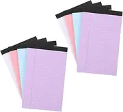 HOUDERCO Ruled Lined Notepad Tearable Memo Pad for Office School and Home Use Portable Design Thick for Easy Writing for Do Lists and Notes