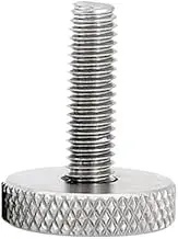 1pc-10pcs M2 M2.5 M3 M4 M5 M6 M8 M10 GB835 304 Stainless Steel Knurl Flat Head Hand Curtain Wall Glass Tighten Thumb Screw(2pcs M5x10mm)