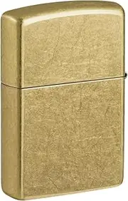 Zippo Regular Lighter, Street Brass