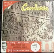 Cambodia 3d View-Master 3 Reel Packet with Stamp NEW SEALED