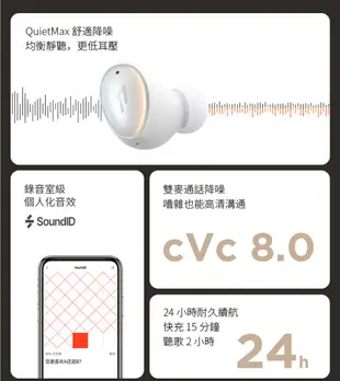 1MORE ColorBuds 2 ES602 時尚豆真無線耳機 (7.7折)