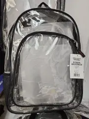 Office Depot School Backpack classic clear