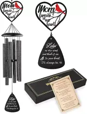 Memorial Wind Chimes for Loss of Mother, Sympathy Gifts for Loved Ones