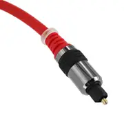 20m Selby Optical Digital Audio Cable Toslink Lead Black Home Theatre Hi-Fi