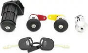 Complete Door Lock Set 2 Keys Full Set, for Ford, for Fiesta, 1989-2002 car Door Lock