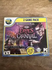 Mystery Case Files Fates Carnival 2 Game Pack Pc DVD-ROM E-T (New Sealed)