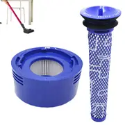 2pcs Filter Replacements Vacuum Replaces Parts Compatible Dyson V6 V8 -Style 1 and Style 3