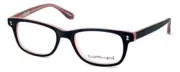 Ernest Hemingway 4617-S 48mm Designer Reading Glasses in Matte Black-Pink +1.75