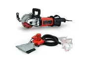 BAUMR-AG Wall Chaser and Vacuum Combo Concrete Chasing Machine Dust Collector