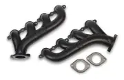 8501-3HKR Hooker BlackHeart LS Swap Exhaust Manifolds - Black Ceramic Finish