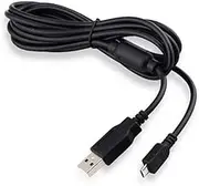 Guomao PS4/Slim/Pro USB Data Cable Handle Cable Wireless Handle Charging Cable Line Length 1.8 Meters (Color : Black)