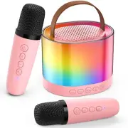 Mini Karaoke Machine for Adults Kids, Portable Bluetooth Karaoke Speaker with...