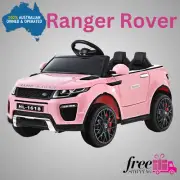 Range Rover Ride On Car Toy Cars Remote 12V Pink Rigo