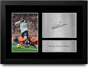 HWC Trading Rafael van der Vaart Tottenham Hotspur Gifts Printed Signed Autograph Picture for Football Fans and Supporters - A4 Framed
