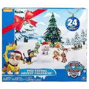 PAW PATROL ADVENT CALENDAR 2017 NIB 24 PAW PATROL FIGURES