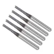 9.5x2mm Tungsten Carbide CNC End Mill CNC Router Bits Right Hand 5pcs