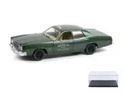 DIECAST CAR W/DISPLAY CASE 1976 PLYMOUTH FURY TAXI BEVERLY HILLS COP 19110 1/18