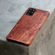 For Samsung Galaxy note20 /S21+ /S22 Ultra walnut Wood Bamboo Rosewood Back Case