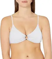 [Seafolly] Women's Standard Ring Bralette with Sash Front Bikini Top Swimsuit, Active