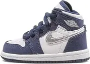 [Nike] Jordan Toddler Air 1 Retro High Co.JP AQ2665 141 Midnight Navy - Size 4C