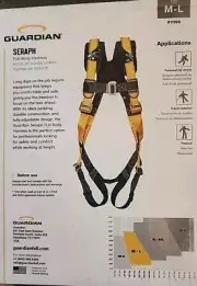 Guardian 11160 Fall Protection Seraph Universal Arrest Harness Medium to Large