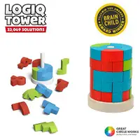 在飛比找誠品線上優惠-LOGIQ Tower 3D益智積木拼圖