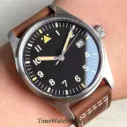 Tandorio Pilot Automatic Watch for Men Diving NH35A 200m 39mm Sapphire Crystal