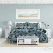 Ardor Boudoir Indra Teal Quilt Cover Set