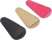 Baluue Hair Scissors Cover Protective Leather Case for Hair Cutting Eyebrow Nail Scissors Fashion Design