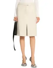 [Sass & Bide] The Undoing Midi Skirt in Cream