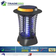 Bug Zapper Gecko Solar USB Rechargeable Cordless Mosquito Insect Mozzies Lantern