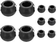 SOESFOUFU 10pcs Candy Bucket Halloween Mini Cauldron ’s Festival Candy Holder Large Halloween Bucket Treat Decorations Party Jar Party Props Black Plastic
