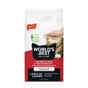 World's Best Cat Litter 15 Pound Natural Lightweight Clumping Odor Control
